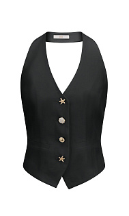Жилет с открытой спиной