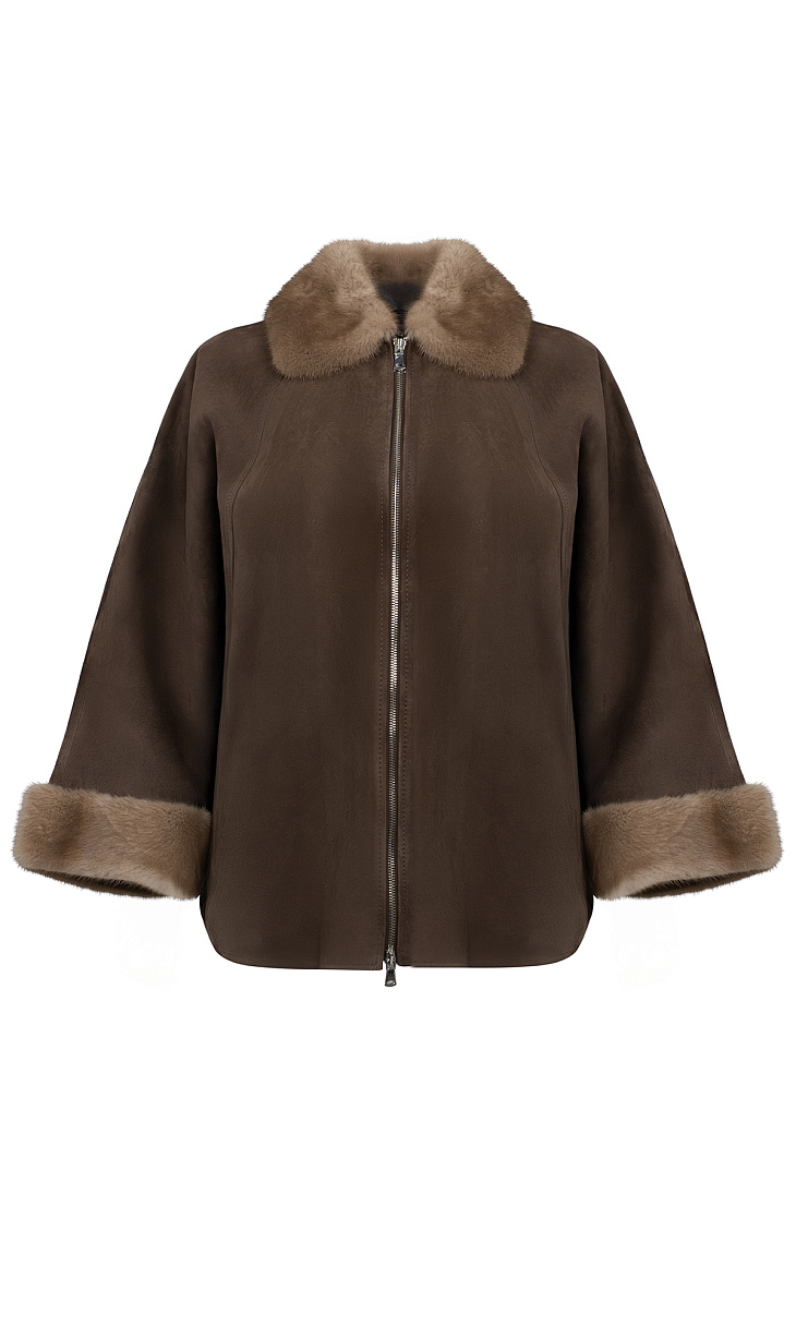 MARIONFASHION: Дубленка из кожи