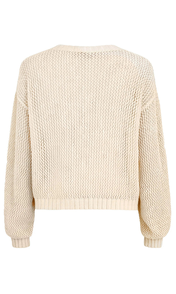 TWINSET: Вязаный пуловер с ручной вышивкой