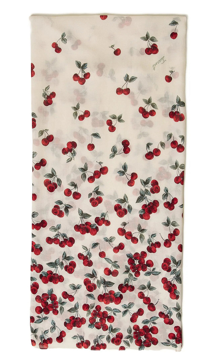 TWINSET: Палантин с принтом