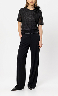 Пуловер с пайетками