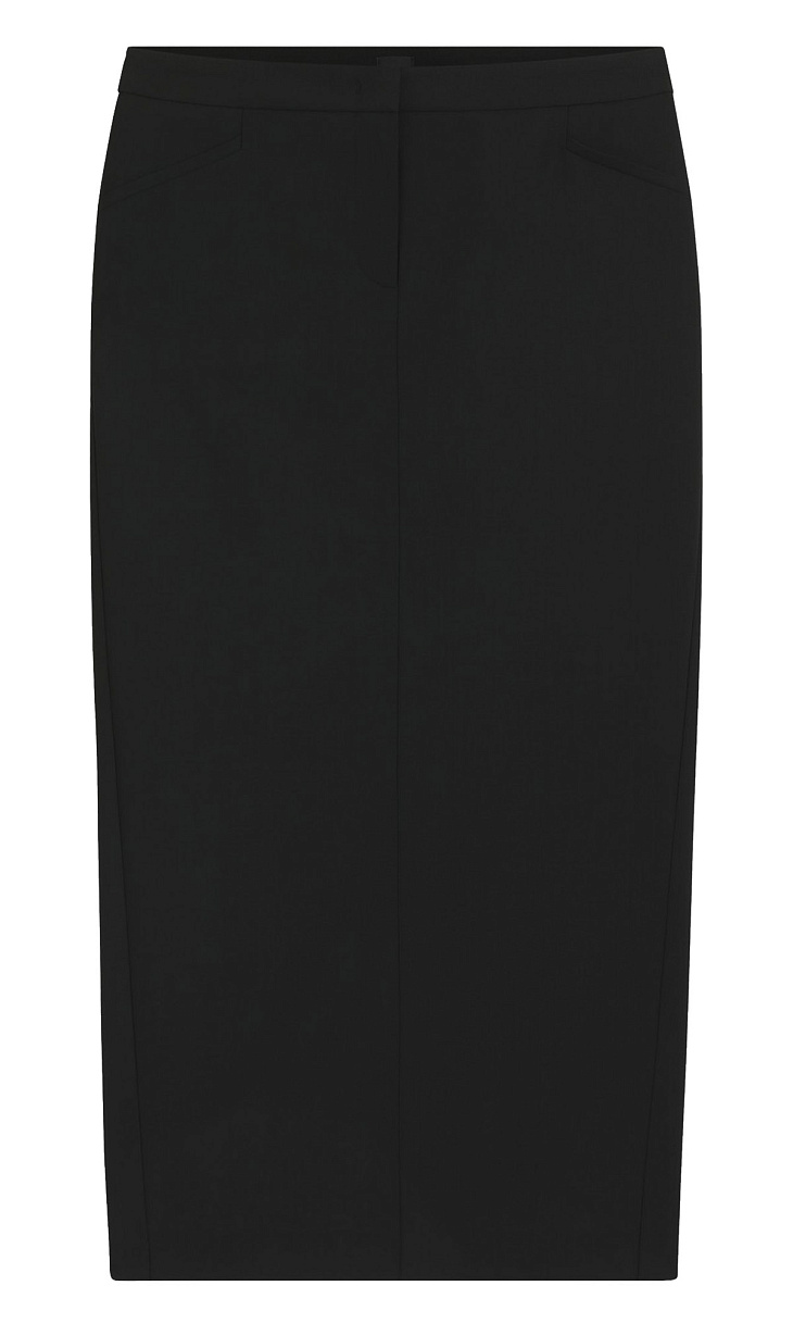HUGO BOSS: Юбка из шерсти