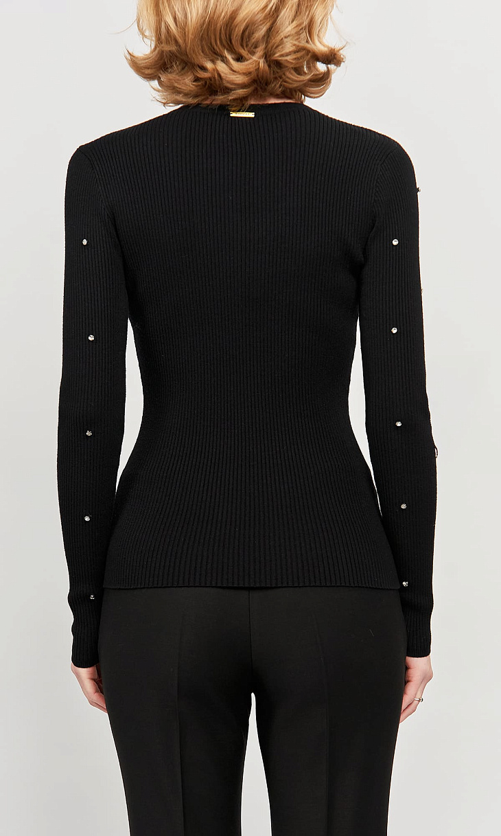 TWINSET: Кардиган со стразами