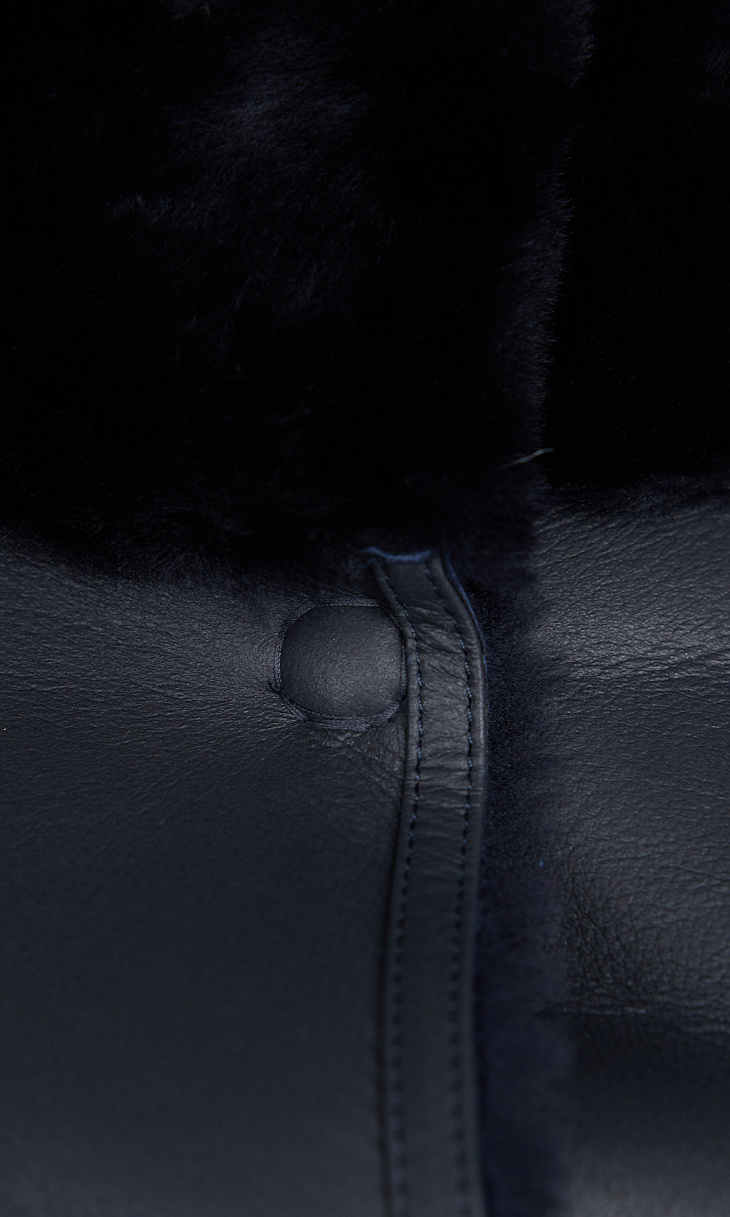 MARION FASHION: Двустороннее пальто из овчины