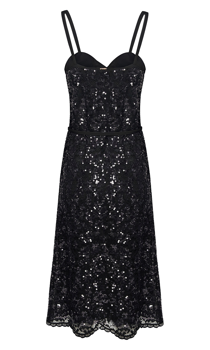 TWINSET: Платье с пайетками