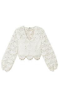 Блуза из макраме