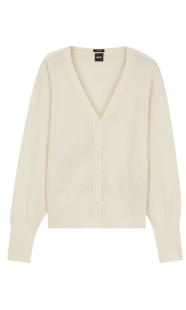HUGO BOSS: Кардиган из кашемира