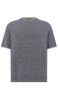 Футболка из льна и хлопка