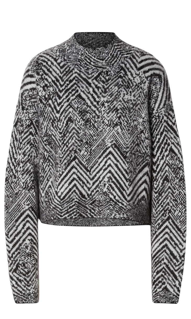 HUGO BOSS: Свитер с принтом