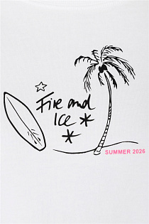 Футболка с принтом