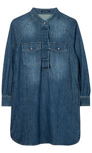 Джинсовое платье