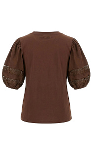 Блуза с кружевом