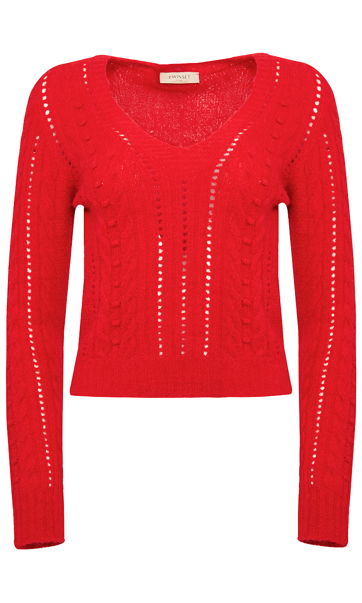 TWINSET: Пуловер из шерсти альпака