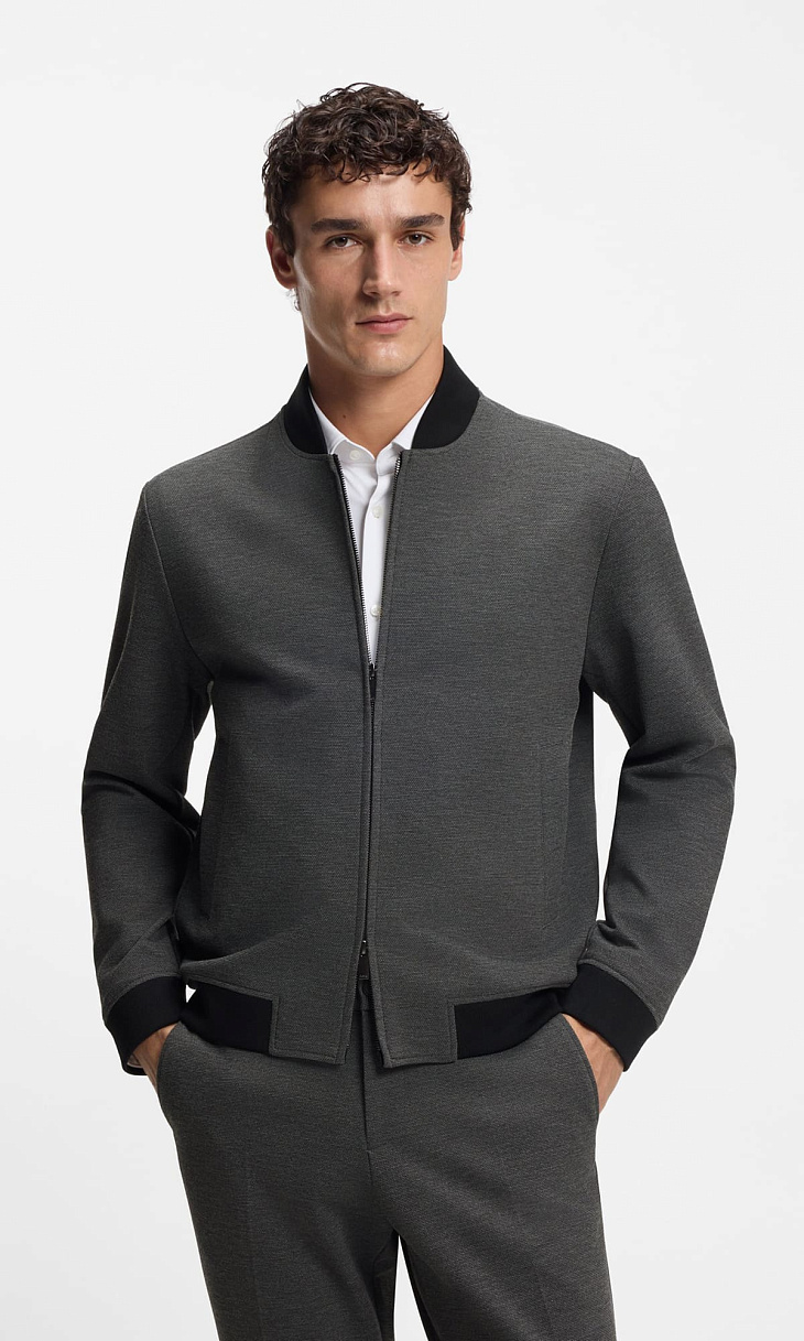 HUGO BOSS: Куртка на молнии