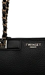 TWINSET: Сумка-шоппер с логотипом