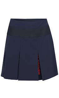 Шорты-юбка с логотипом