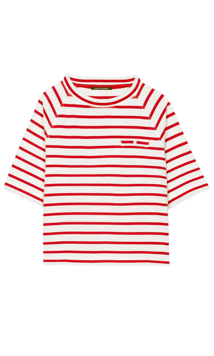 LUISA CERANO: Футболка в полоску
