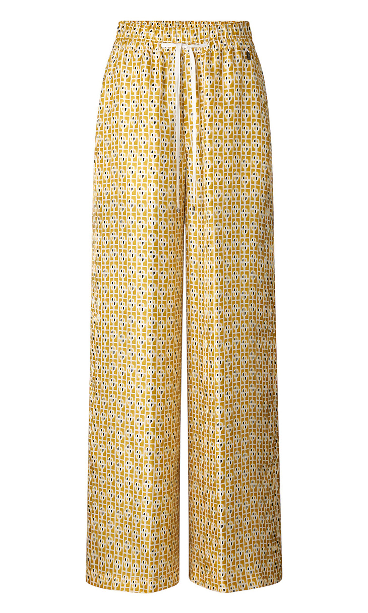 Bogner: Шелковые брюки с принтом