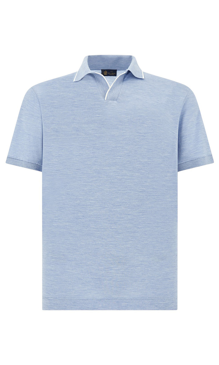 Paul Shark: Поло из хлопка и шелка