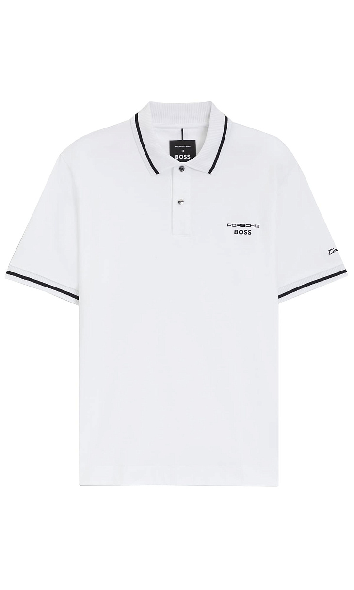 HUGO BOSS: Поло с логотипом