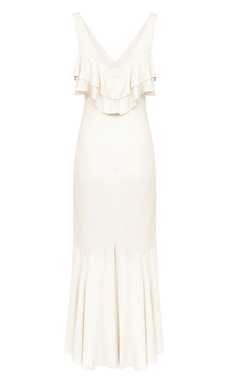 TWINSET: Платье с оборками