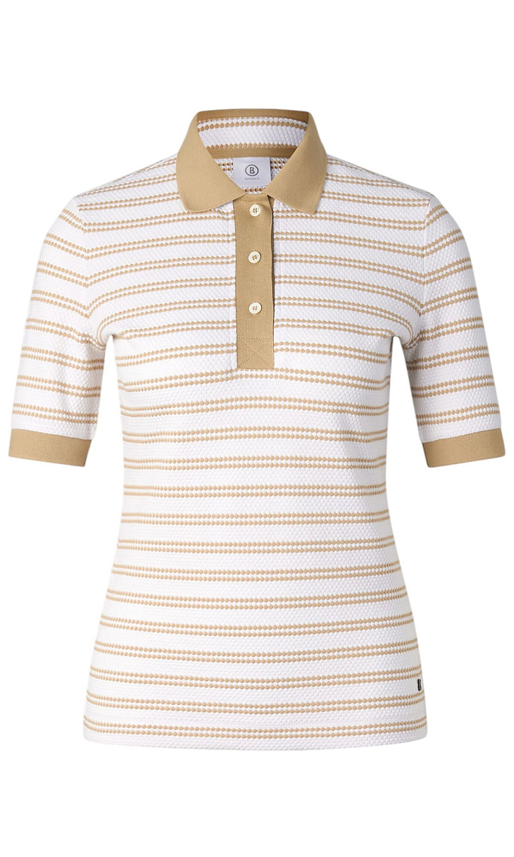 Bogner: Поло из фактурного хлопка
