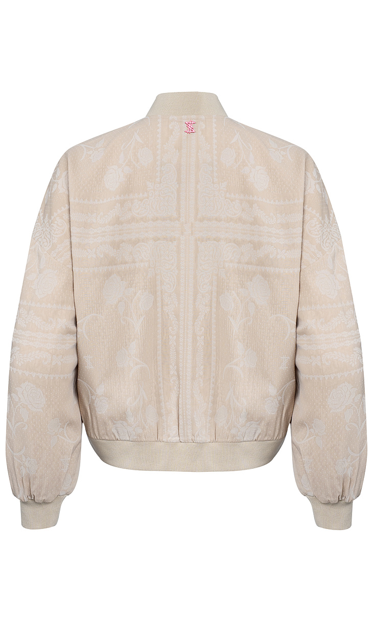 TWINSET: Куртка с жаккардовым рисунком