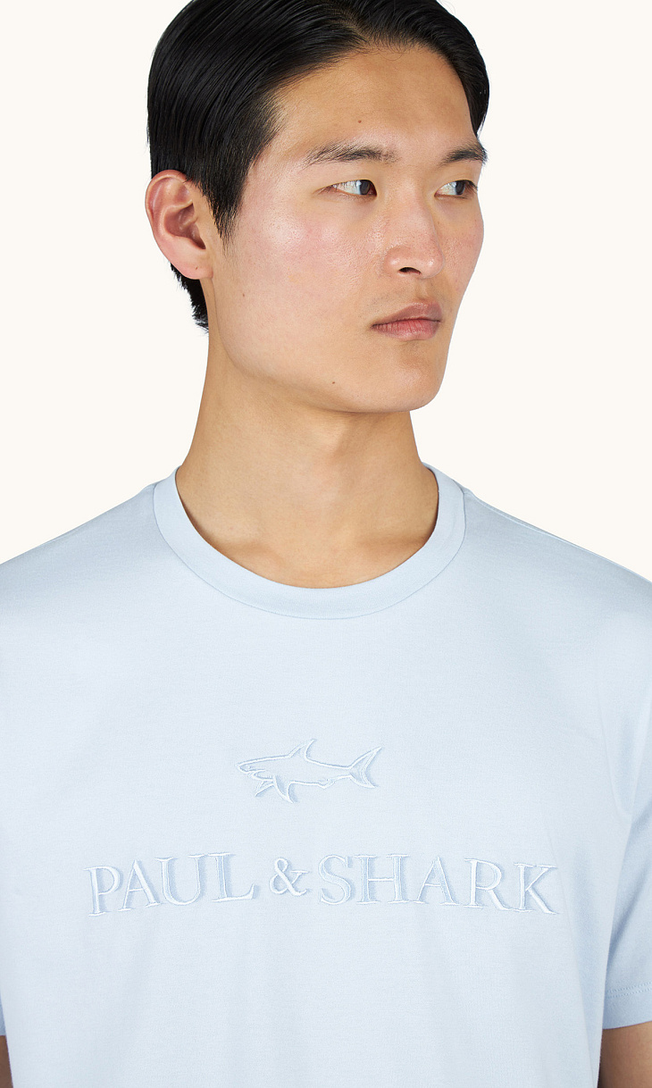 Paul Shark: Футболка с вышивкой