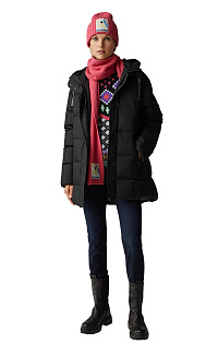 Пуховик с капюшоном