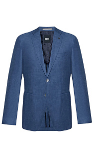 Пиджак из шерсти и шелка