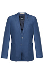 HUGO BOSS: Пиджак из шерсти и шелка