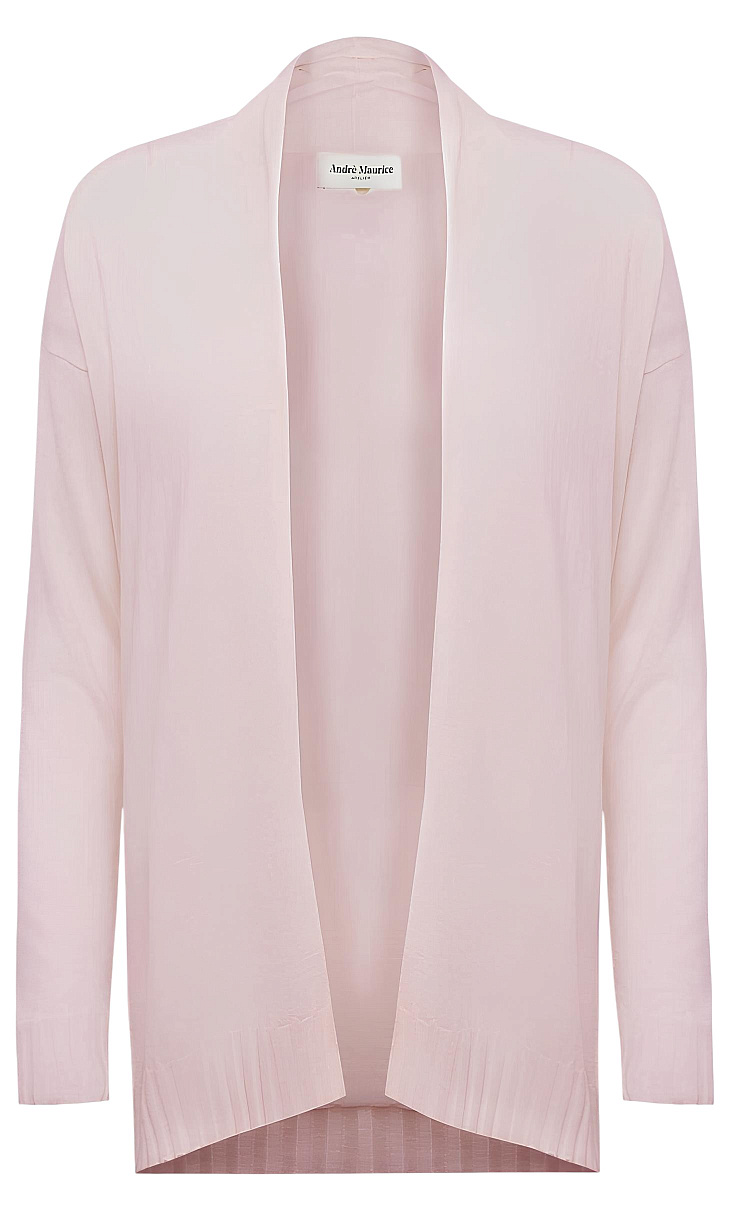 ANDRE MAURICE: Кардиган из шерсти и шелка