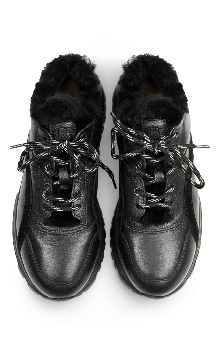 BOGNER: Кроссовки с мехом