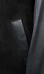 HUGO BOSS: Куртка из кожи и замши