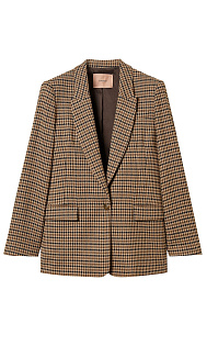 Пиджак в клетку