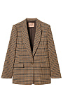 TWINSET: Пиджак в клетку