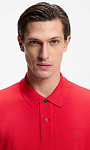 HUGO BOSS: Поло с вышитым логотипом