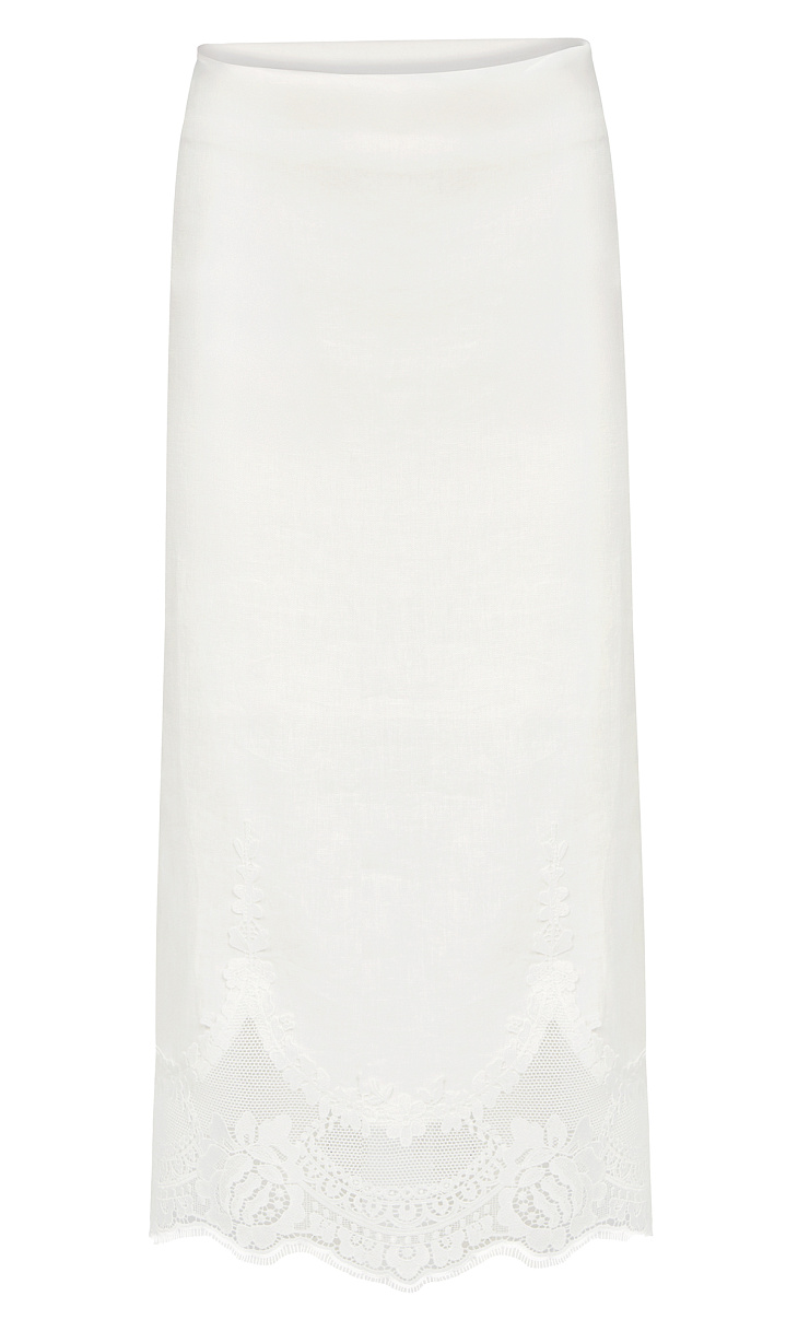 TWINSET: Юбка с кружевом