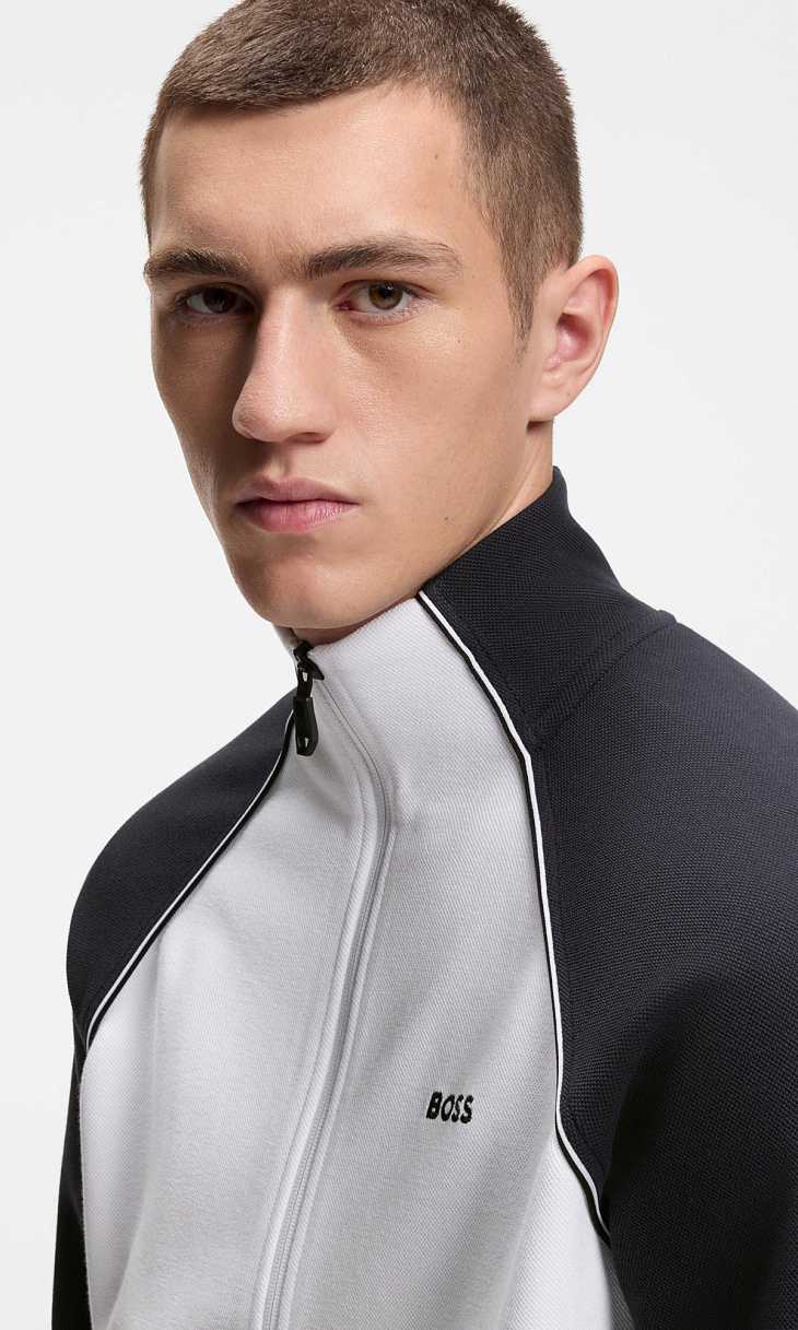 HUGO BOSS: Толстовка на молнии