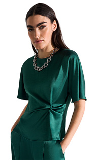 Атласная блуза