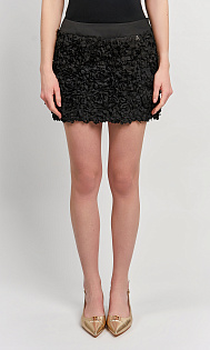 Юбка с аппликацией