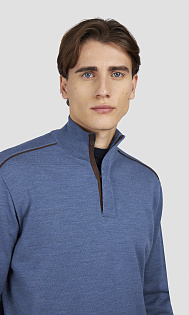 Пуловер из шерсти мериноса