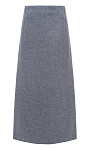HUGO BOSS: Юбка из шерсти и кашемира