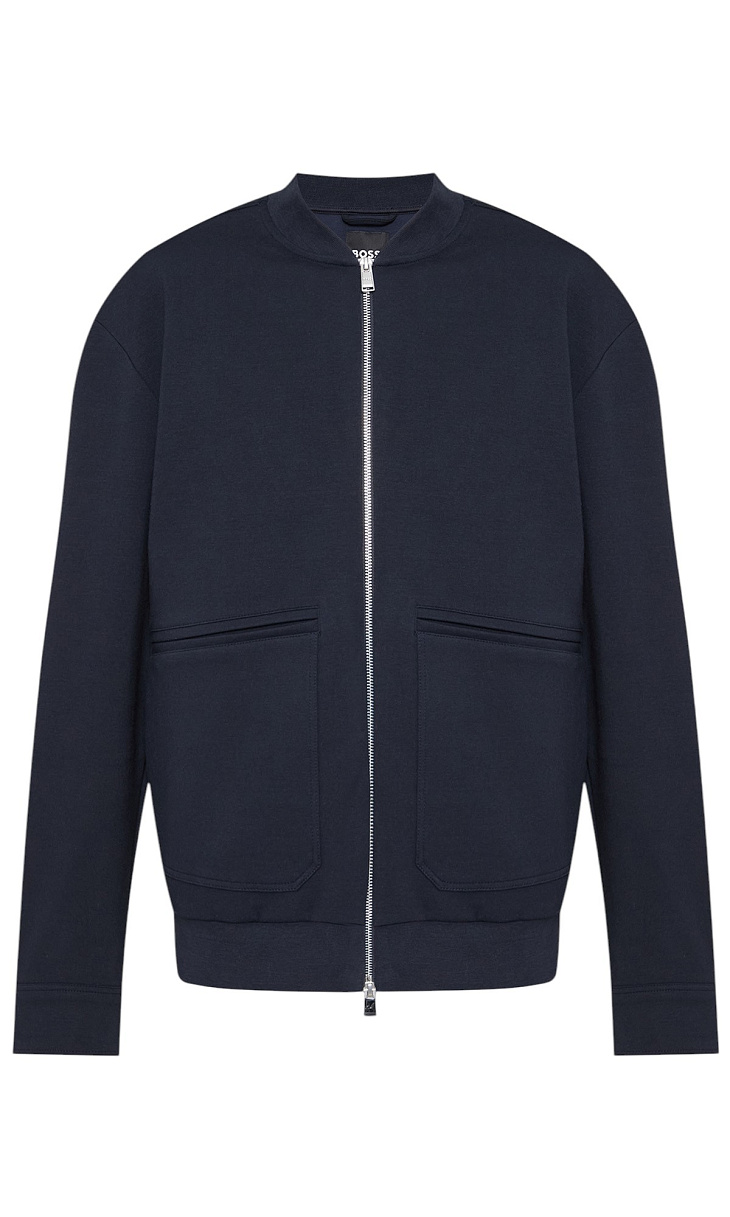HUGO BOSS: Куртка-бомбер на молнии