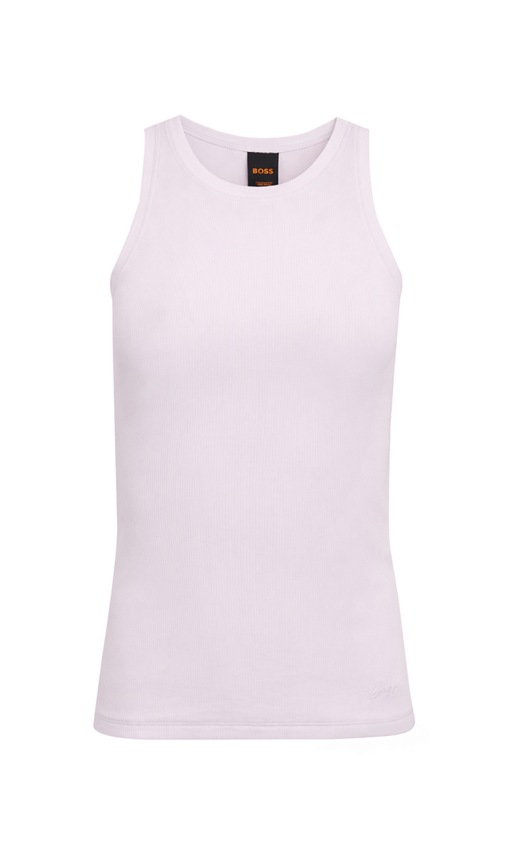 HUGO BOSS: Топ из хлопка