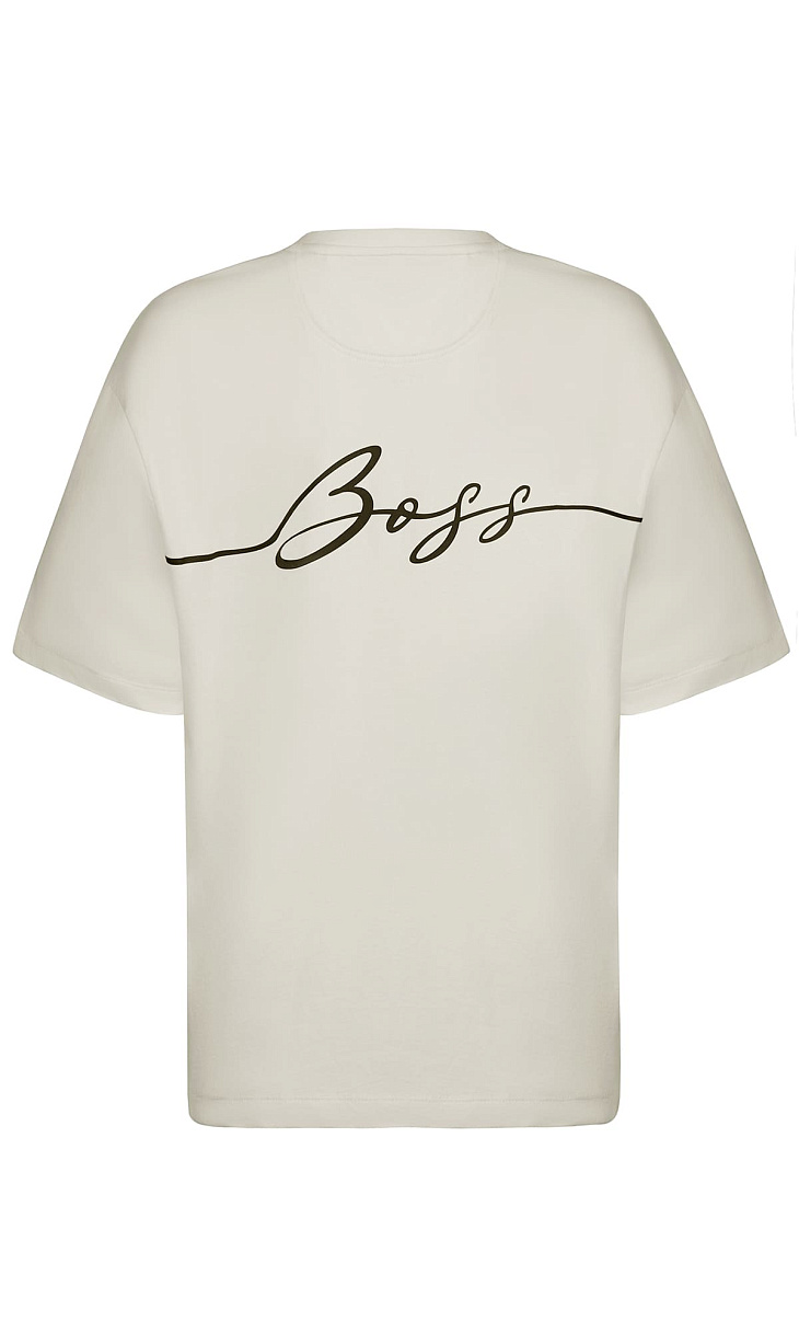 HUGO BOSS: Футболка с принтом