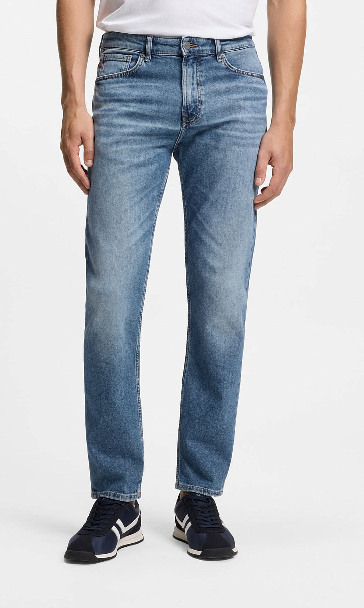 HUGO BOSS: Прямые джинсы