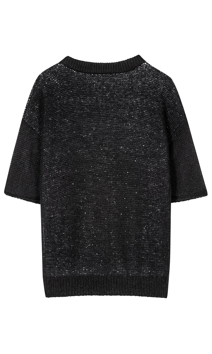 LUISA CERANO: Пуловер с пайетками