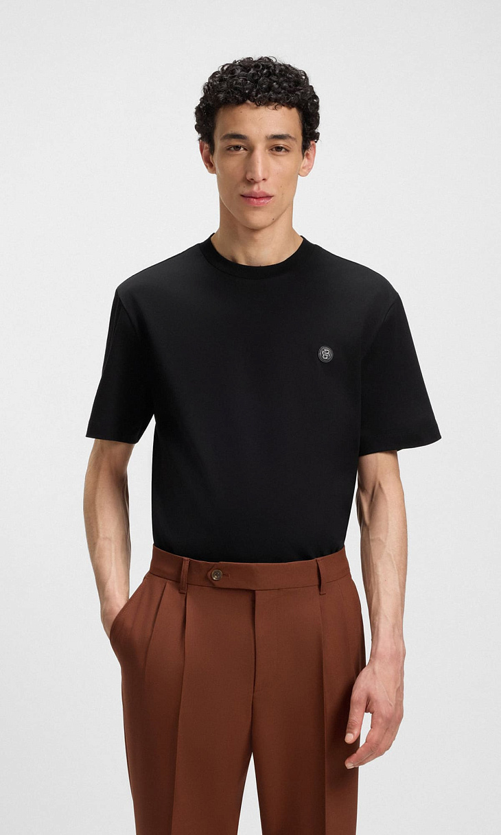 HUGO BOSS: Футболка из хлопка