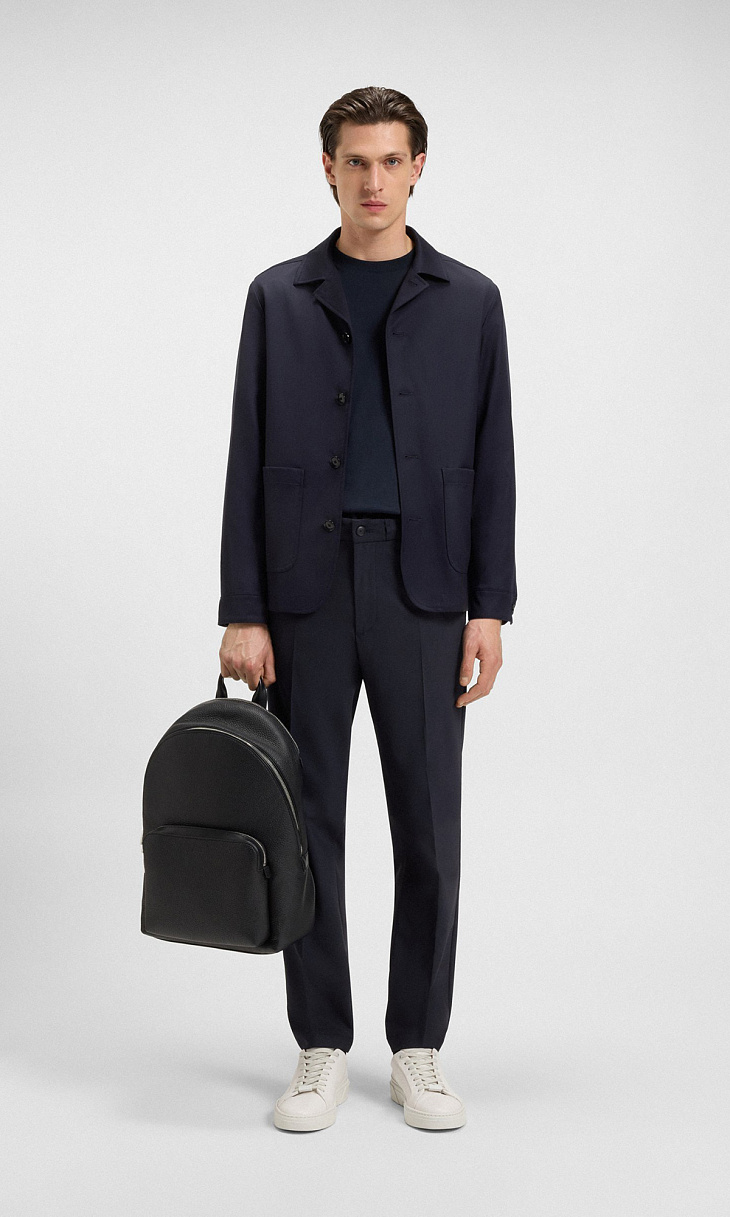 HUGO BOSS: Брюки из шерсти